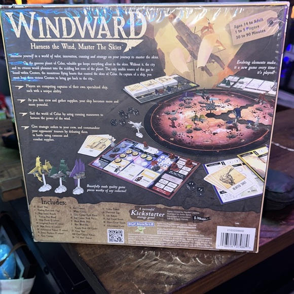 NWT. Windward 1-5 player strategic board game. New in plastic never opened. - Picture 4 of 5